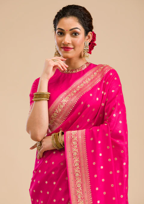 how saree is made
