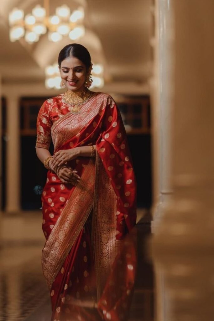 Which Saree Is Best for Reception?