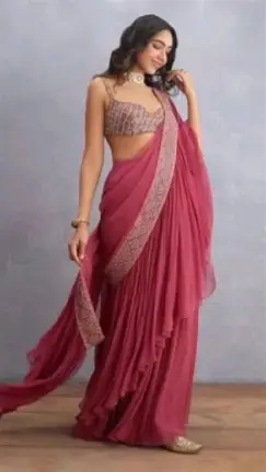 Should Saree Touch the Floor ?